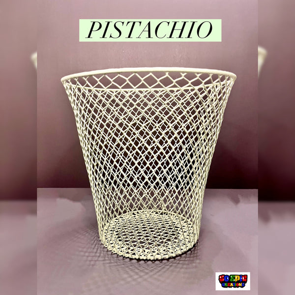 Green Trash Can “PISTACHIO”