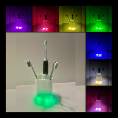 LED Toothbrush Holder- Bathroom Lighting- Bathroom LED Lights