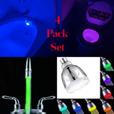 Bathroom LED Lights 4 Pack Set- Bathroom Lighting- Vanity Light