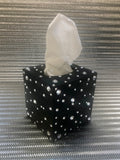 Black & Silver Bling Tissue Box Cover (More Colors)