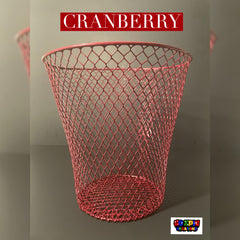 Burgundy Trash Can “CRANBERRY”