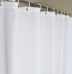 White Luxury Shower Curtains - So Epic Creations
