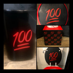 Keep it 💯 Trash Bin - So Epic Creations