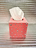 Pink & Silver Bling Tissue Box Cover