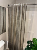 Gray Boho Shower Curtains