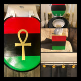 Pan African Tissue Box Cover