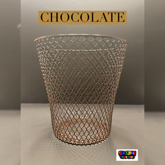 Brown Trash Can “CHOCOLATE”