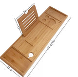 Bamboo Bathtub Tray