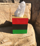 Pan African Tissue Box Cover