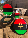 Pan African Tissue Box Cover