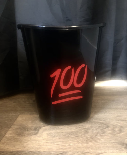 Emoji Trash Can