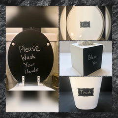 Chalk It Up Trash Bin - So Epic Creations