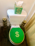 Money Sign Tissue Box Cover