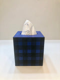 Buffalo Plaid Custom Tissue Box Cover(More Colors)