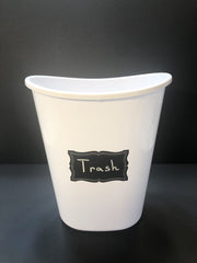 Chalk It Up Trash Bin - So Epic Creations