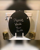 Chalk’d Up Chalkboard Toilet Seat