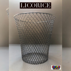 Black Trash Can “LICORICE”