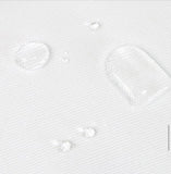 Extra Long White Luxury Shower Curtains