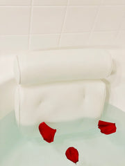 2 for 1 Bamboo Bathtub Tray and Bath Pillow