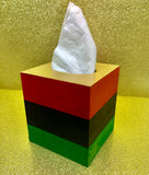 Pan African Tissue Box Cover