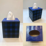 Buffalo Plaid Custom Tissue Box Cover(More Colors)