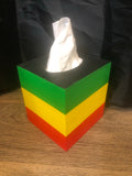 Boho Jamaican Tissue Box Cover