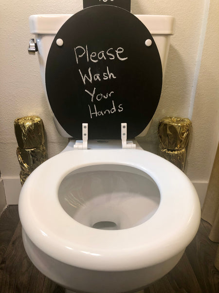 Chalk’d Up Chalkboard Toilet Seat