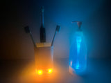LED Soap Dispenser & Toothbrush Holder Set